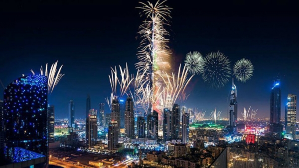 Свыше двух миллионов человек сегодня увидят грандиозное фейерверк-шоу в Дубае
