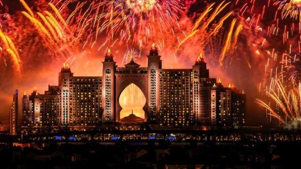Новый развлекательный центр Дубая готовится к празднованию Нового года